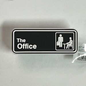 Croc Jibbitz The Office sign charm pin